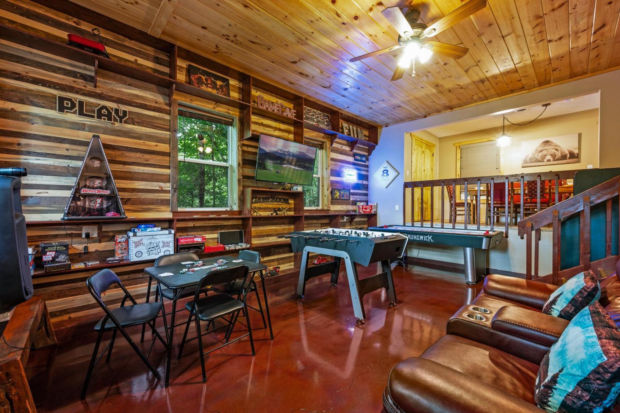 Beautiful Chalet With Fireplace And Large Game Room Gatlinburg Exterior foto